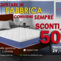 materassi NUOVI nostra produzione