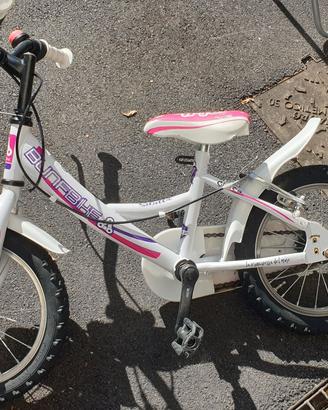 bici da bambina 14 pollici