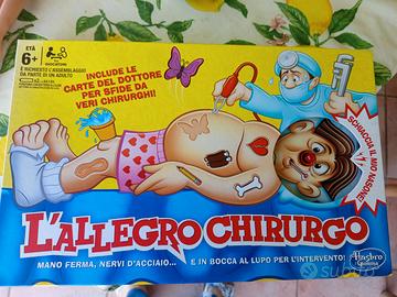 L'ALLEGRO CHIRURGO gioco Hasbro