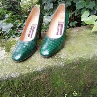 scarpe in Coccodrillo vintage 
