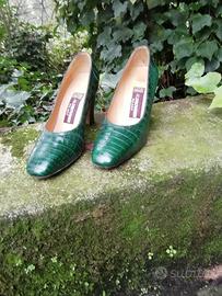 scarpe in Coccodrillo vintage 