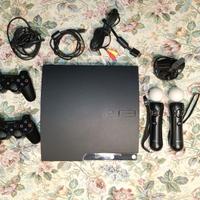 🎮 PlayStation 3 Slim 250GB + PS Move (completo) +