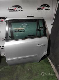 Porta portiera posteriore sinistra opel zafira b 2