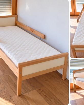 Letto IKEA SNIGLAR 70×160 cm con materasso incluso