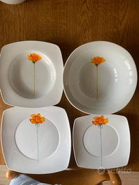 Set piatti in ceramica