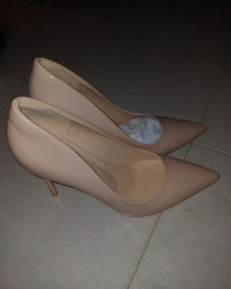 tacchi nuovissimi color carne