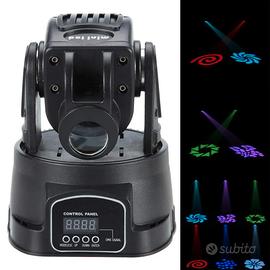 Mini Moving Head Gobo 15W testa mobile