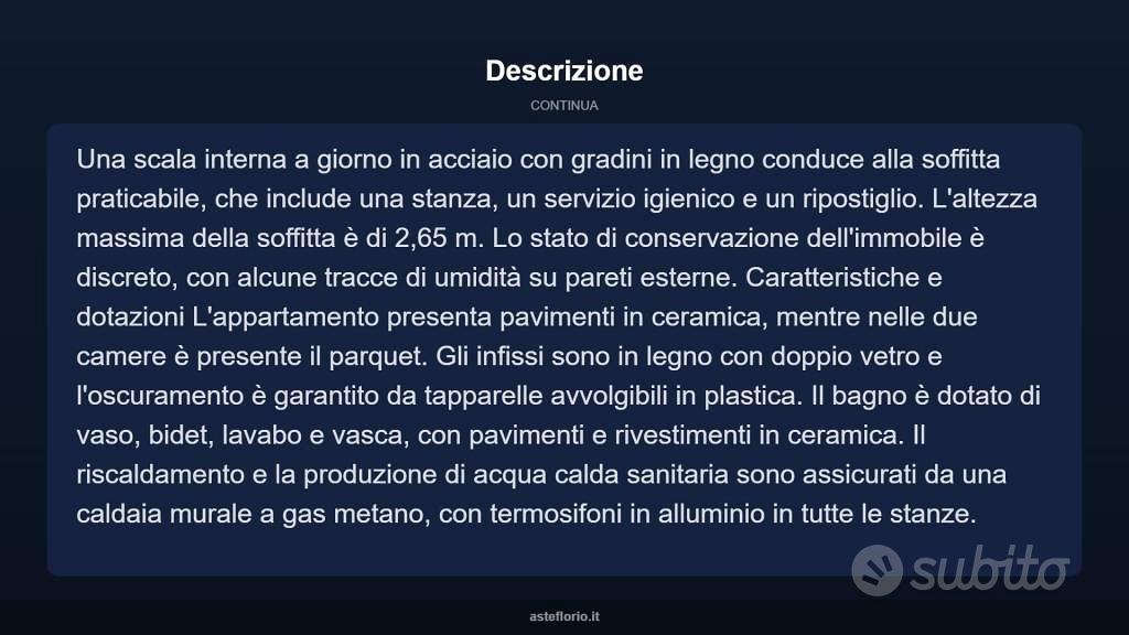 Appartamento – Castelraimondo, Località Valeano - Vista 4
