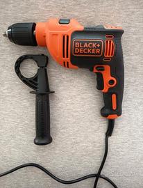 Trapano a percussione Black & Decker BEH550K 550 W