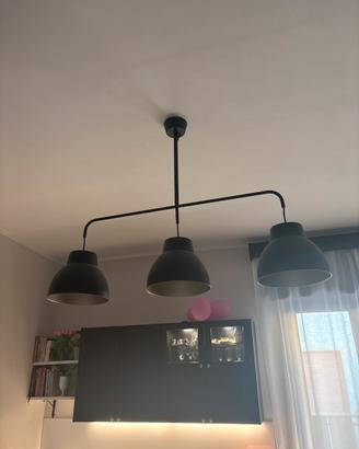 Lampadario nero