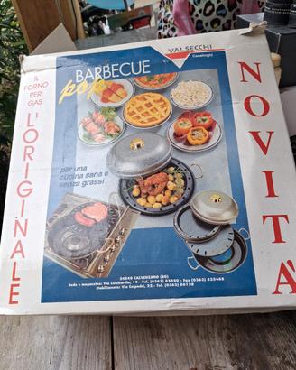 barbecue forno per gas,   valsecchi
