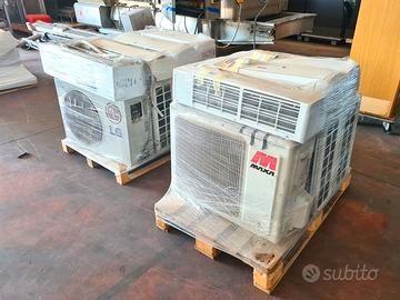 vari condizionatori con unità esterne usati