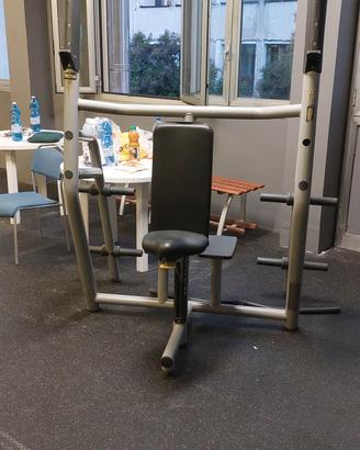 panca spalle technogym element