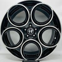 4 cerchi lega alfa romeo veloce r18 lt3877