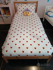 Letto singolo con materasso IKEA