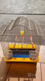 gabbia per piccoli uccellini, canarini o cocorite