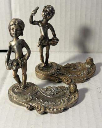 Coppia segnaposto/portabiglietto Arg 1000 metà 900