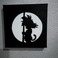 Dragonball Goku quadro su tela 