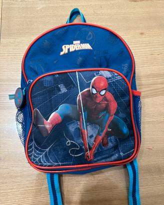 Zaino bambino asilo materna Marvel Spiderman usato