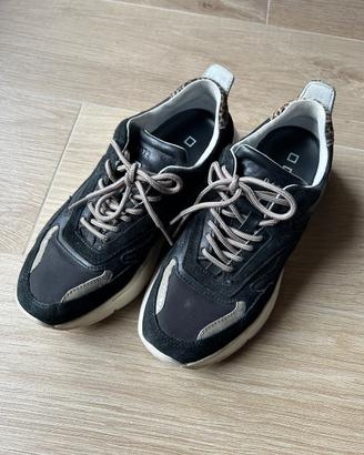 Scarpe D.A.T.E. Fuga da donna nere numero 38