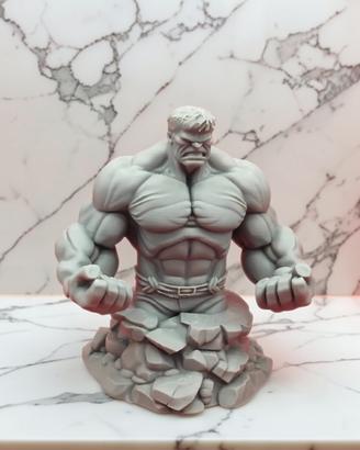 Statuetta busto di Hulk