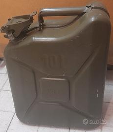 Tanica carburante in metallo vintage