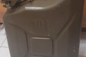 Tanica carburante in metallo vintage