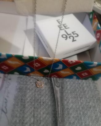 catenina donna argento 926