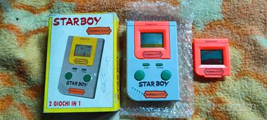 CONSOLE VINTAGE STARBOY PARMACOTTO 2 GIOCHI NUOVA