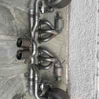 terminale  scarico akrapovic porsche 991.2 gt3 rs