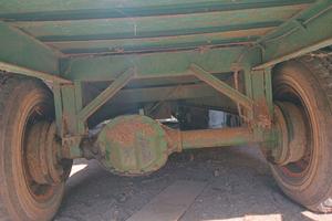 Trattore Ferrari e rimorchio