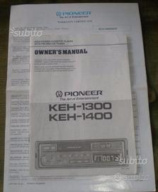 Manuale Pioneer KEH-M1300 / KEH-M1400