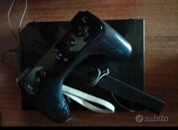 Wii nera con 4 giochi a 47€