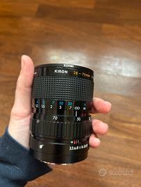 Obbiettivo Kiron 28-70 mm