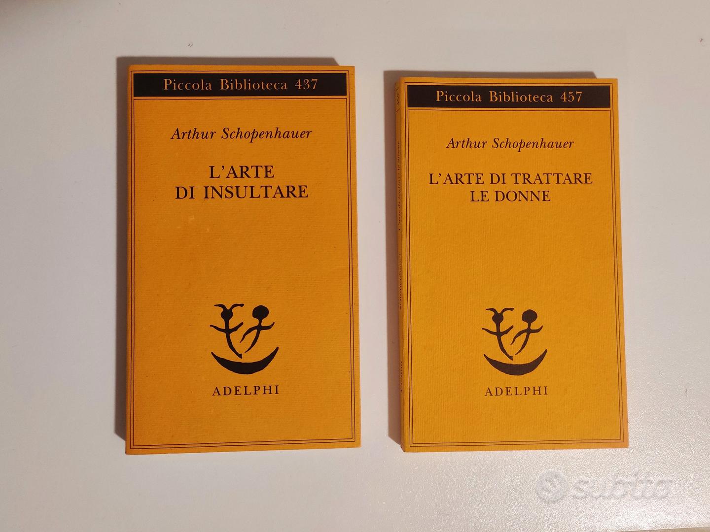 L'arte di insultare e L'arte di trattare le donne - Libri e Riviste In  vendita a Napoli