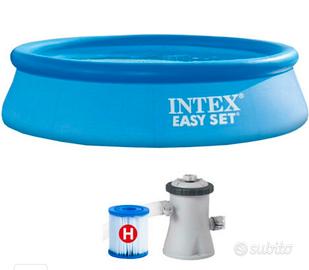 Intex 28122NP - Piscina Easy Set rotonda con Pompa