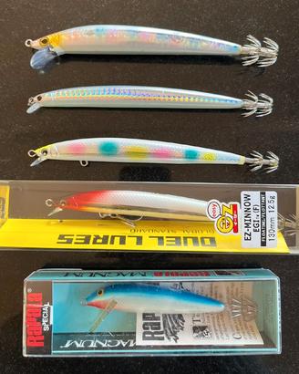 Lotto traina calamari