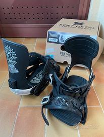 Attacchi snowboard bent metal