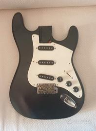 Corpo e ponte stratocaster cablato