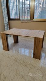 consolle allungabile tavolo rovere 