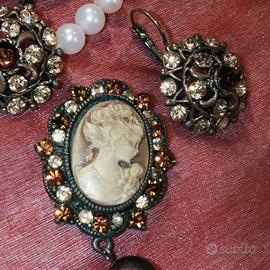 parure vintage vittoriano 