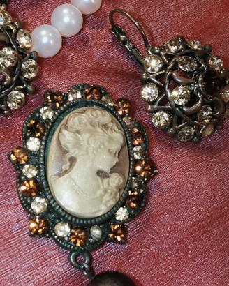 parure vintage vittoriano 