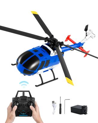 Elicottero RC Radiocomandato a 4 Eliche 2,4 GHz