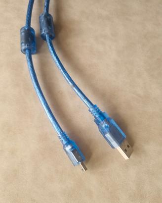 Cavo micro USB tipo B / USB tipo A - 10 metri