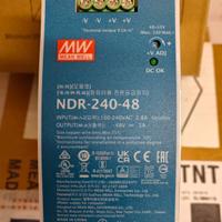 Alimentatore Mean Well NDR-240-48 Nuovo