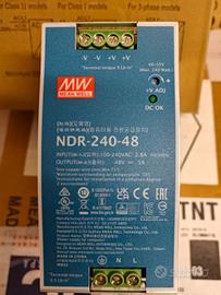 Alimentatore Mean Well NDR-240-48 Nuovo