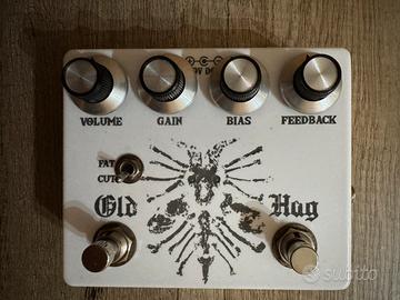 Fuzz distortion oscillator pedale