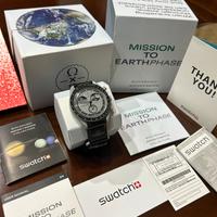 Omega X swatch Earthphase