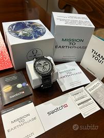 Omega X swatch Earthphase