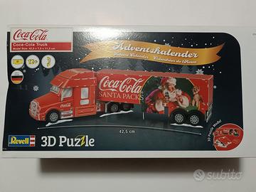 Puzzle 3D Coca Cola Truck Calendario dell'Avvento